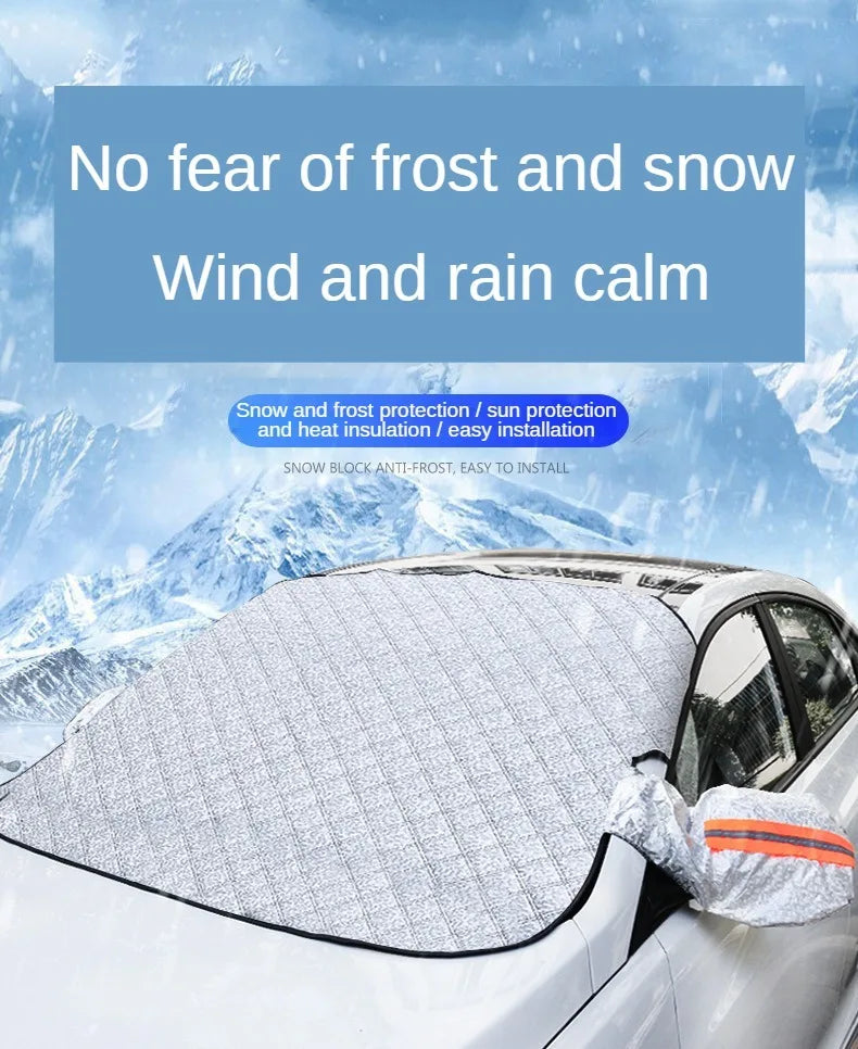 LEIBOO Magnetic Car Snow Cover & Windshield Protector
