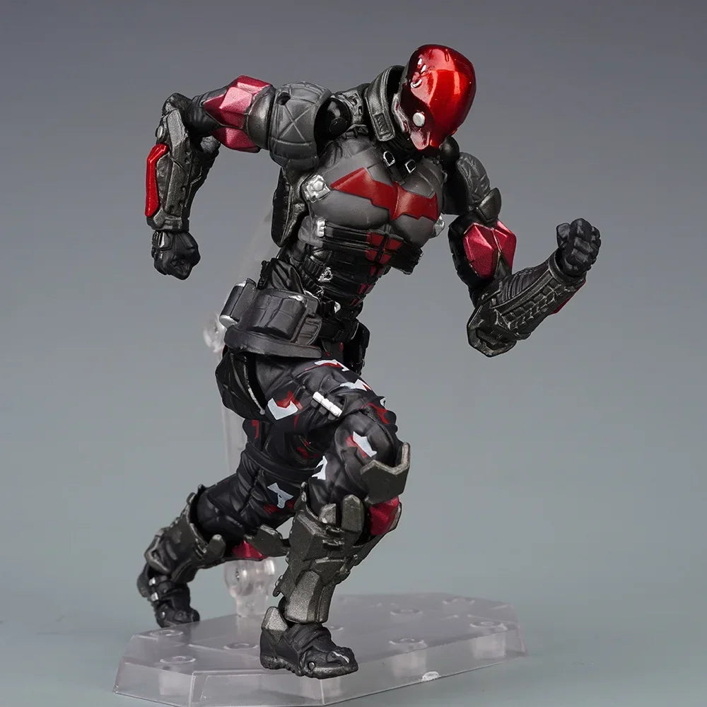 AMAZING YAMAGUCHI Arkham Knight Batman Action Figure Red Hood Robin Jason Todd Figuarts Game Model Toy Collection Kids Gift