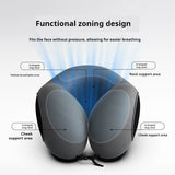 Memory Foam Neck Pillow, Ergonomic U-Shaped Travel Pillow with Washable Cover for Airplane,Car,Office Home-Soft Support