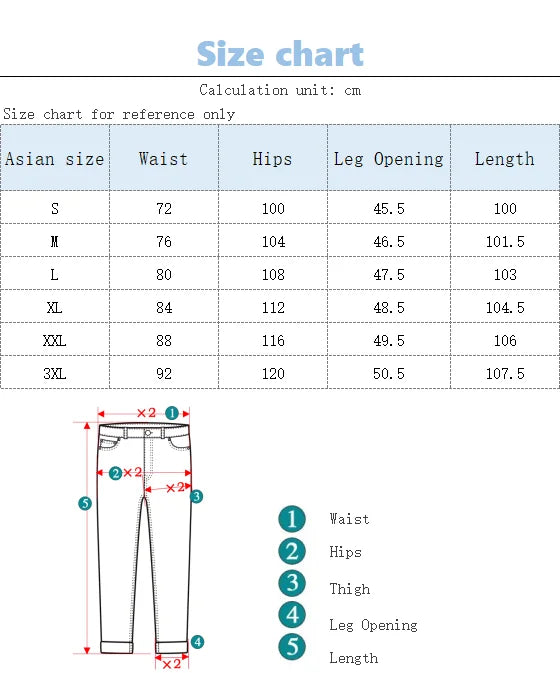Men's Loose Straight-Leg Multi-Pocket Jeans