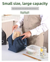 Insulated Lunch Bag Insulation Bento Pack for Men Women BPA Free Leakproof Food Container Carrier with Handle