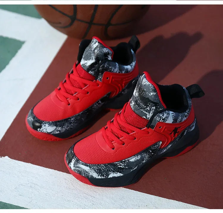 Boys' Pro-Performance Basketball Sneakers