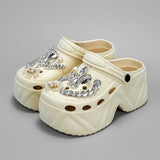 Women’s 9CM High-Platform Garden Clogs