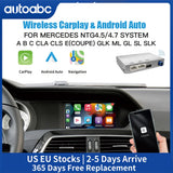 Wireless CarPlay & Android Auto Upgrade for Mercedes-Benz NTG4.5/4.7