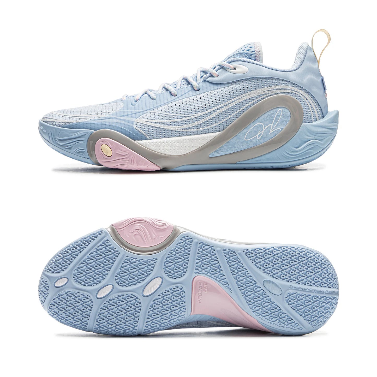 Li-Ning Men's WADE DLO 1 On Court Basketball Shoes BOOM Lightweight Shock Absorption LiNing Stable Support Sneakers ABPV009