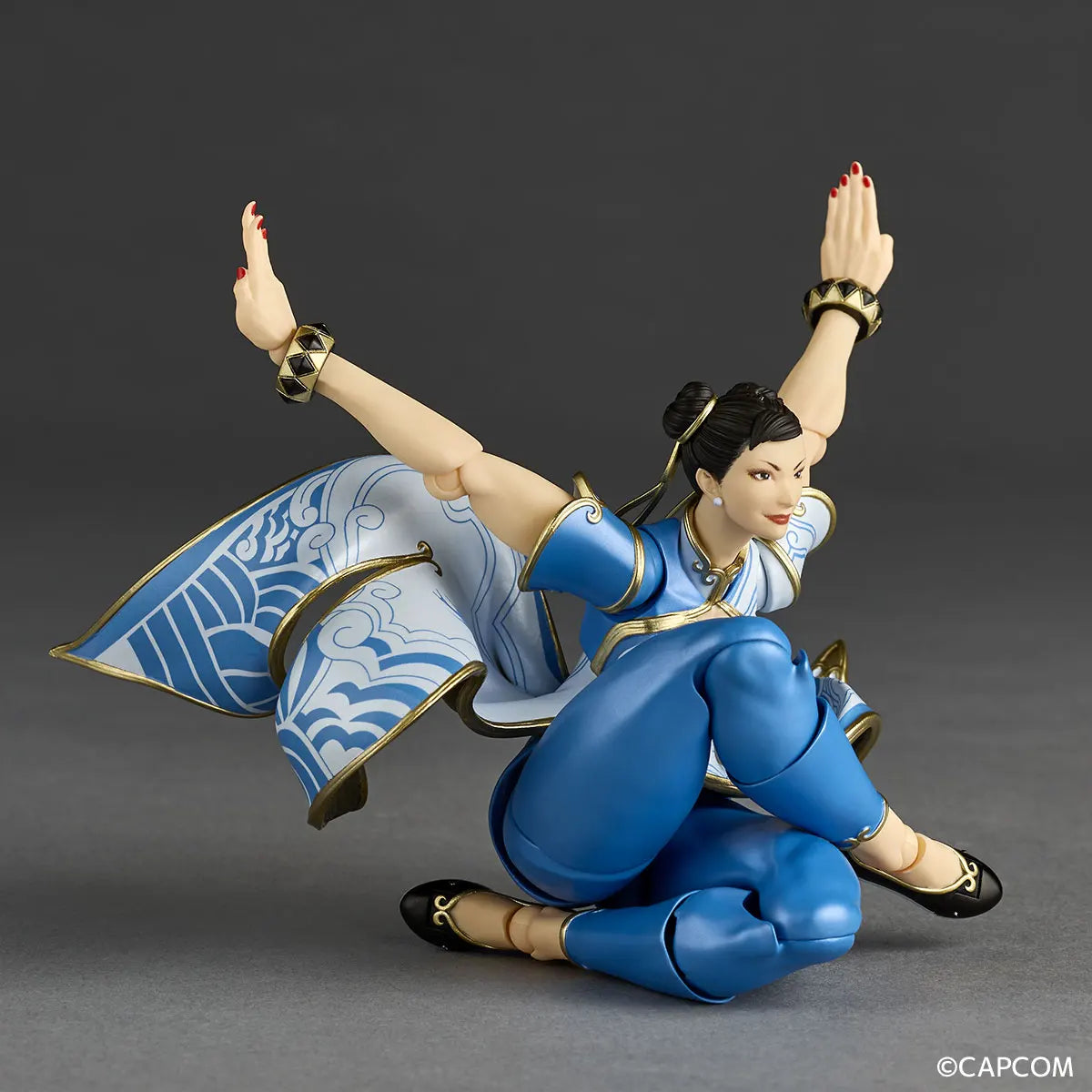 In Stock KAIYODO Ryu Han Juri Chun Li Movability Model Toys Revoltech AMAZING YAMAGUCHI Chun-Li SF6
