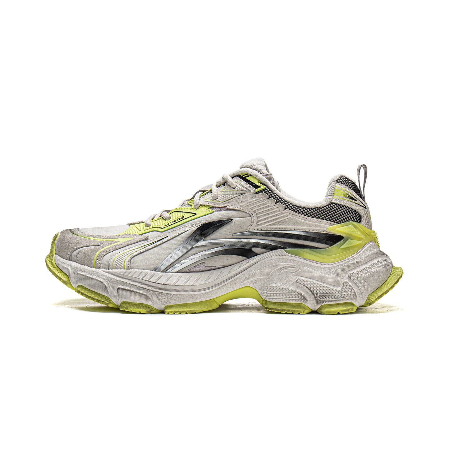 Li-Ning Men's STARLIT L2K Lifestyle Shoes Cushioning Lightweight Rebound Comfortable LiNing Trendy Casual Sneakers AGLW005