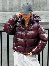 Women’s Hooded Puffy Cotton Jacket