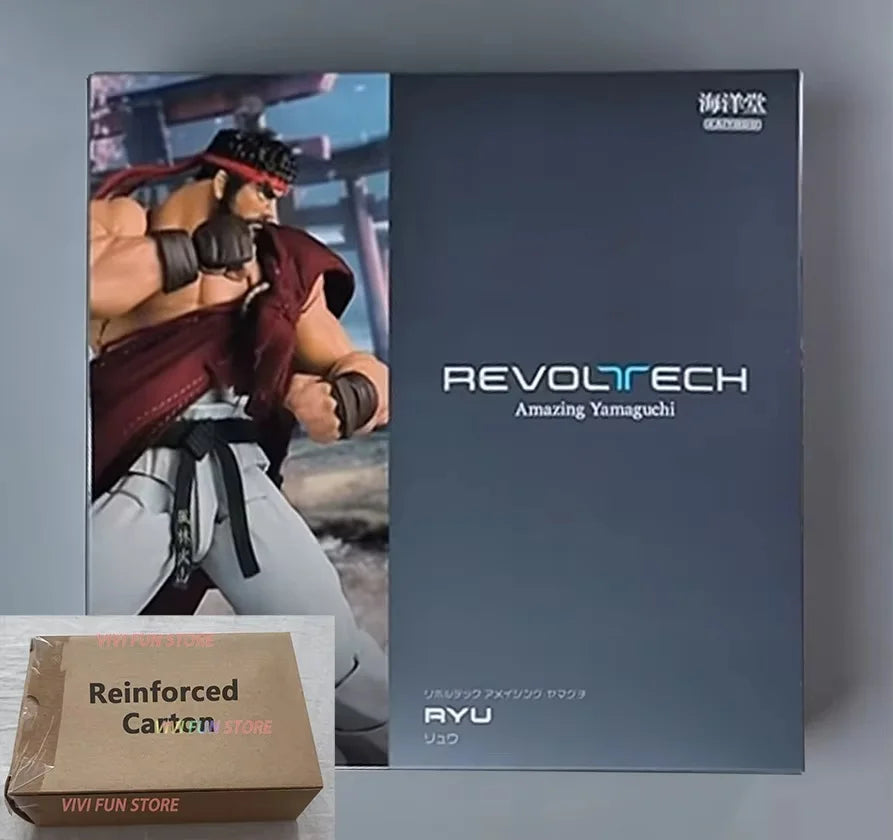 In Stock KAIYODO Ryu Han Juri Chun Li Movability Model Toys Revoltech AMAZING YAMAGUCHI Chun-Li SF6