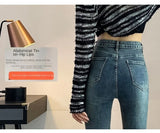 Women's High-Waist Stretch Bootcut Jeans