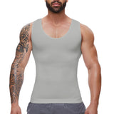 Men Body Shaper Slimming Compression Vest Undershirt Sexy Waist Trainer Tank Top Belly Control Workout Weight Loss Shapewear