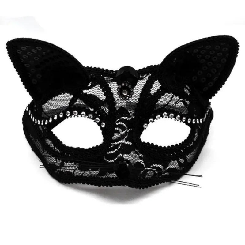Elegant Lace Masquerade Mask