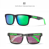 KDEAM Men's Polarized Sunglasses Square Casual Outdoors Sun Glasses Women Unisex Sunglass For Couple With New Package