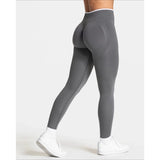 High-Waist Seamless Yoga Leggings