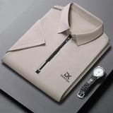 Men's Zipper Polo Shirt | Smart Casual All-Season