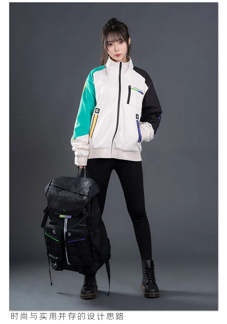 Moeyu KAMEN RIDER DOUBLE Men's Backpack Women Bag Large Capacity Backpacks Anime School Back Pack Rucksack Laptop Travel Bags