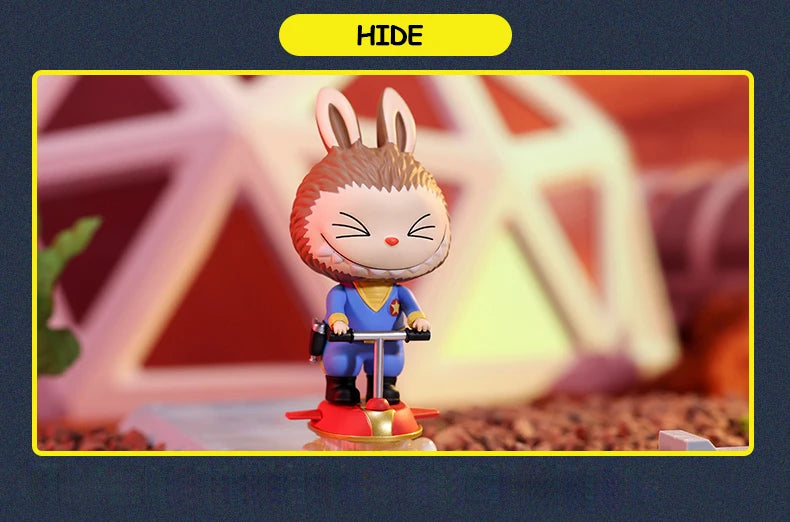 POP MART Labubu Elf Universe Adventure Series Blind Box Toys Guess Bag Mystery Box Mistery Caixa Action Figure Surpresa Model