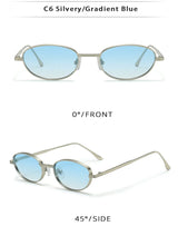 DDDLONG Fashion Small Round Retro Sunglasses Women Classical Vintage Punk Sun Glasses For Men Eyewear Outdoor Shades D609