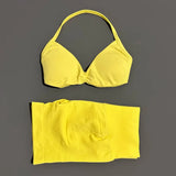 2 Pieces HISTELLO Sports Set Seamless Strappy Yoga Bra High Waist Scrunch Shorts Breathable Elastic Gym Workout Fitness Clothes