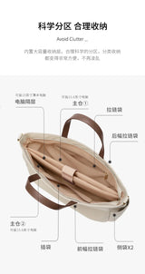 GOLF Women Business Handbag Briefcase Laptop Bag 15 Inch Waterproof Work Office Bag for Ladies Commuter Shoulder Bags Computer