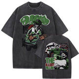 2025 Washed Vintage Rapper Mf Doom MM FOOD Graphic Print Tshirt Men Women Hip Hop Fashion T-shirts Male Casual