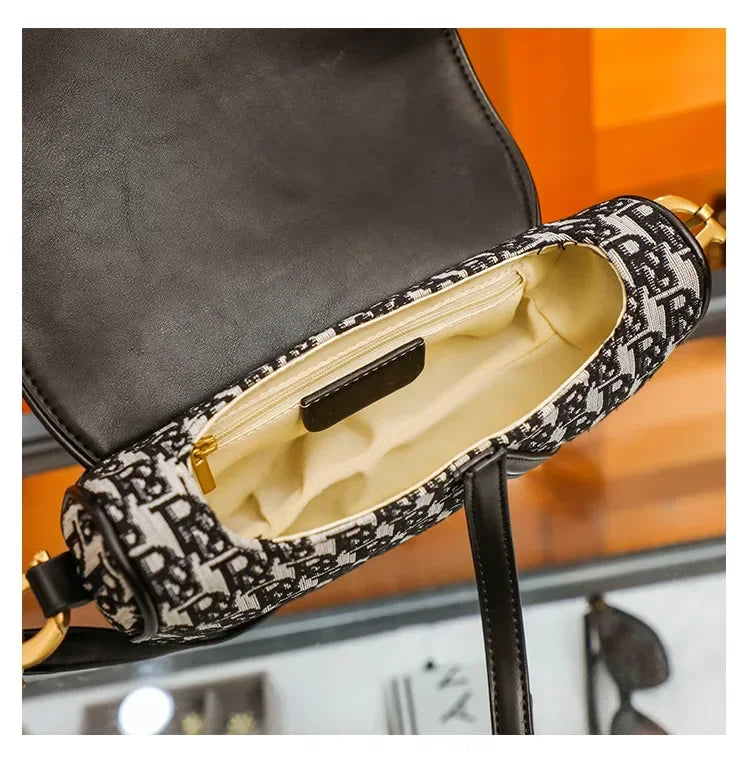 Luxury Microfiber Leather Multi-Way Clutch