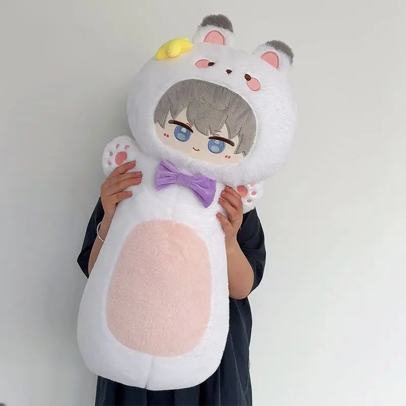 Love And Deep Space 80cm Long Large Throw Pillow Zayne Rafayel Sylus Xavier Plush Doll Pillow Doll Ornament Birthday Gift