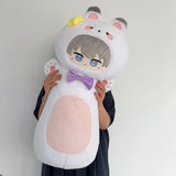 Love And Deep Space 80cm Long Large Throw Pillow Zayne Rafayel Sylus Xavier Plush Doll Pillow Doll Ornament Birthday Gift
