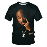 Men's 3D Print Crew Neck T-Shirt