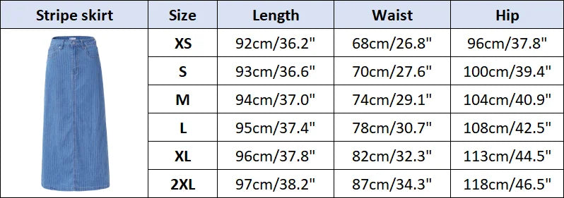 Women's Cotton Denim Midi Skirt | Spring 2026