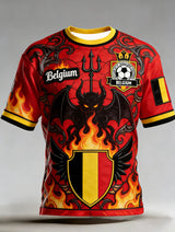 2026 Edition French Fans Football Training T-Shirt - 3D Digital Printing - Comfortable and Breathable - Family Clothing