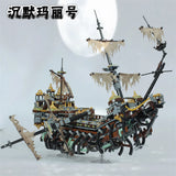 2294Pcs Pirates Ship Imperial Caribbean Building Blocks Set Flagship Model Compatible 71042 Christmas Gifts For Kids Toys