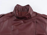 Women’s Black Moto Faux Leather Jacket