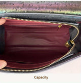 Advanced Ostrich Pattern Diamond Inlaid Women's Handbag New Fashionable High-End Shoulder Crossbody Bag