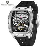 2026 Pagani Design new men's watch 50 meter waterproof stainless steel case luminous dial fashionable men's mechanical watch