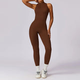 V-Back Athletic Yoga Jumpsuit