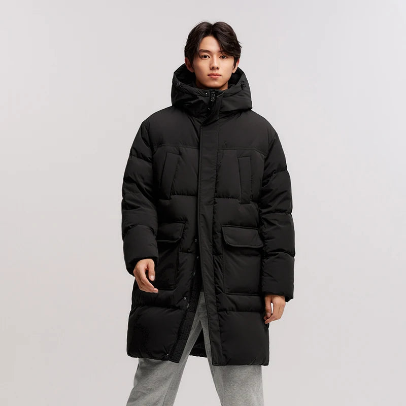 Semir Men's Premium Long Down Jacket | Waterproof