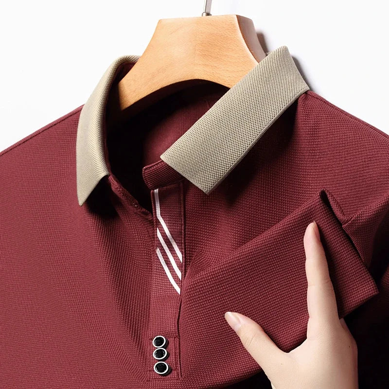 Men's Classic Solid Polo Shirt | Everyday Elegance