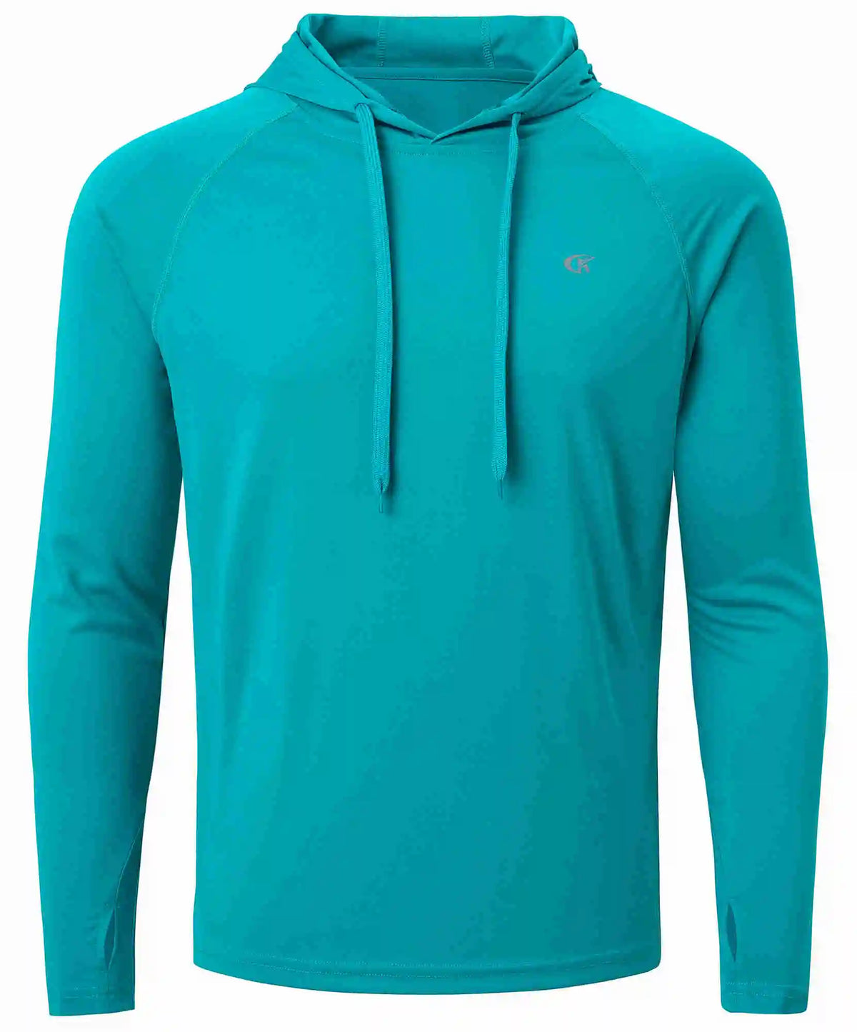 Summer Men's Long Sleeve UPF 50+ Hoodie T-Shirts, Rash Guard Quick Dry T-shirt Outdoor Sport Running Pullover