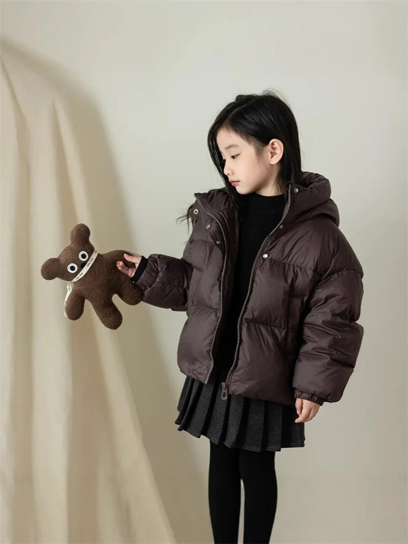 Kids' Hooded Winter Puffer Jacket