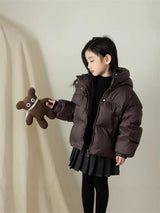 Kids' Hooded Winter Puffer Jacket