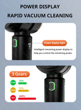 CENRR 998000PA Cordless Car Vacuum Cleaner – 3-Speed