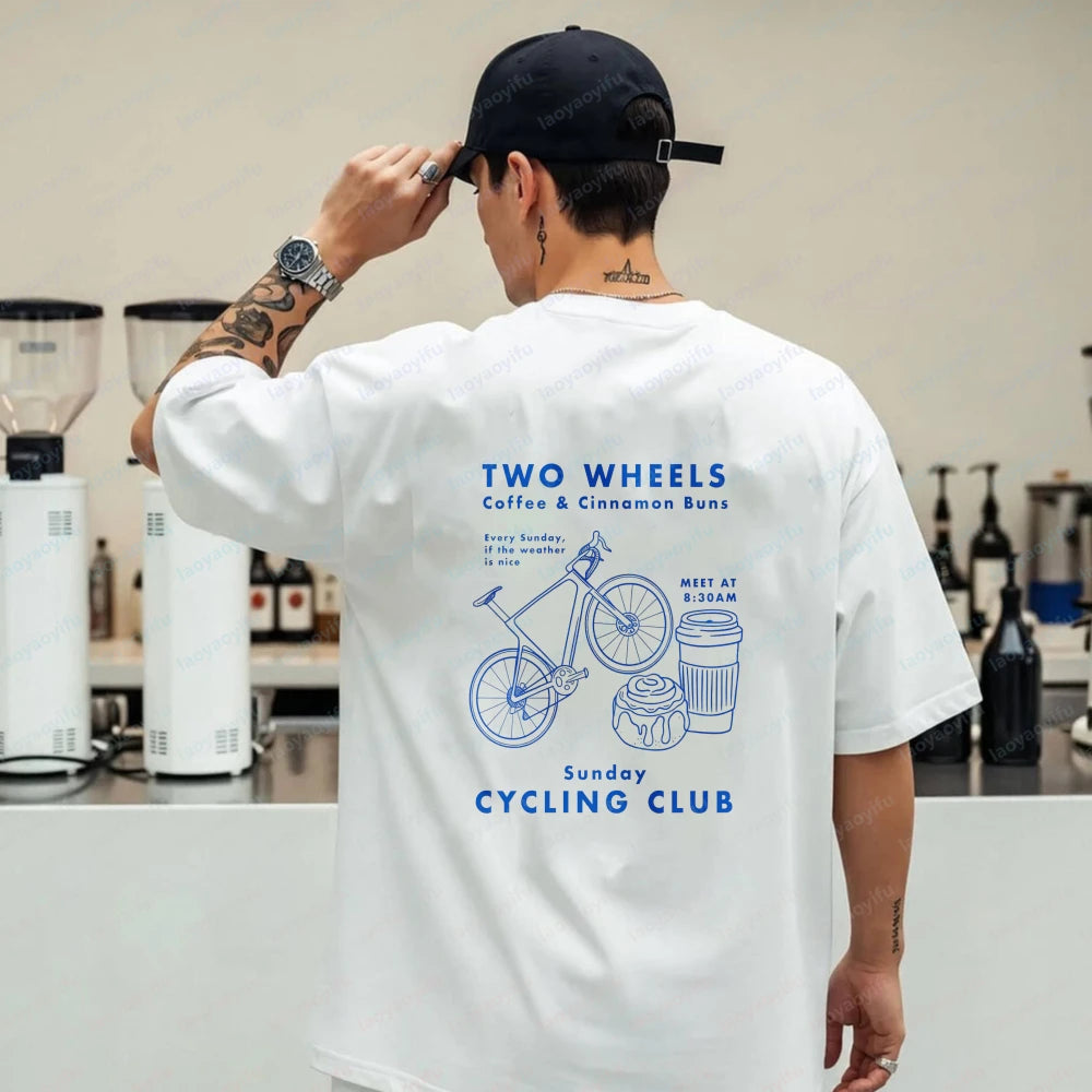 Sunday Cycling Club Cotton Graphic T-Shirt