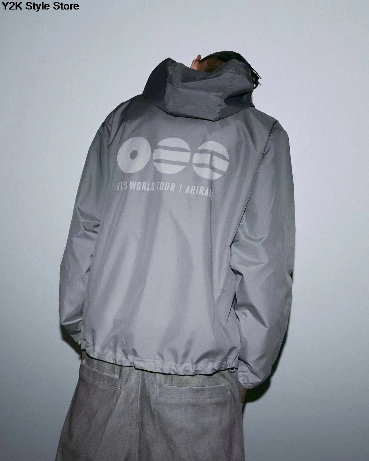 Men’s Lightweight Printed Zip-Up Hoodie