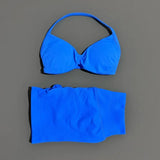 2 Pieces HISTELLO Sports Set Seamless Strappy Yoga Bra High Waist Scrunch Shorts Breathable Elastic Gym Workout Fitness Clothes