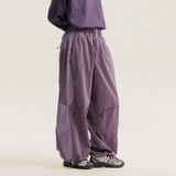 Men's Colorblock Wide-Leg Pants