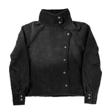 Y2K Vintage Gradient Fencing Jacket – Unisex Streetwear