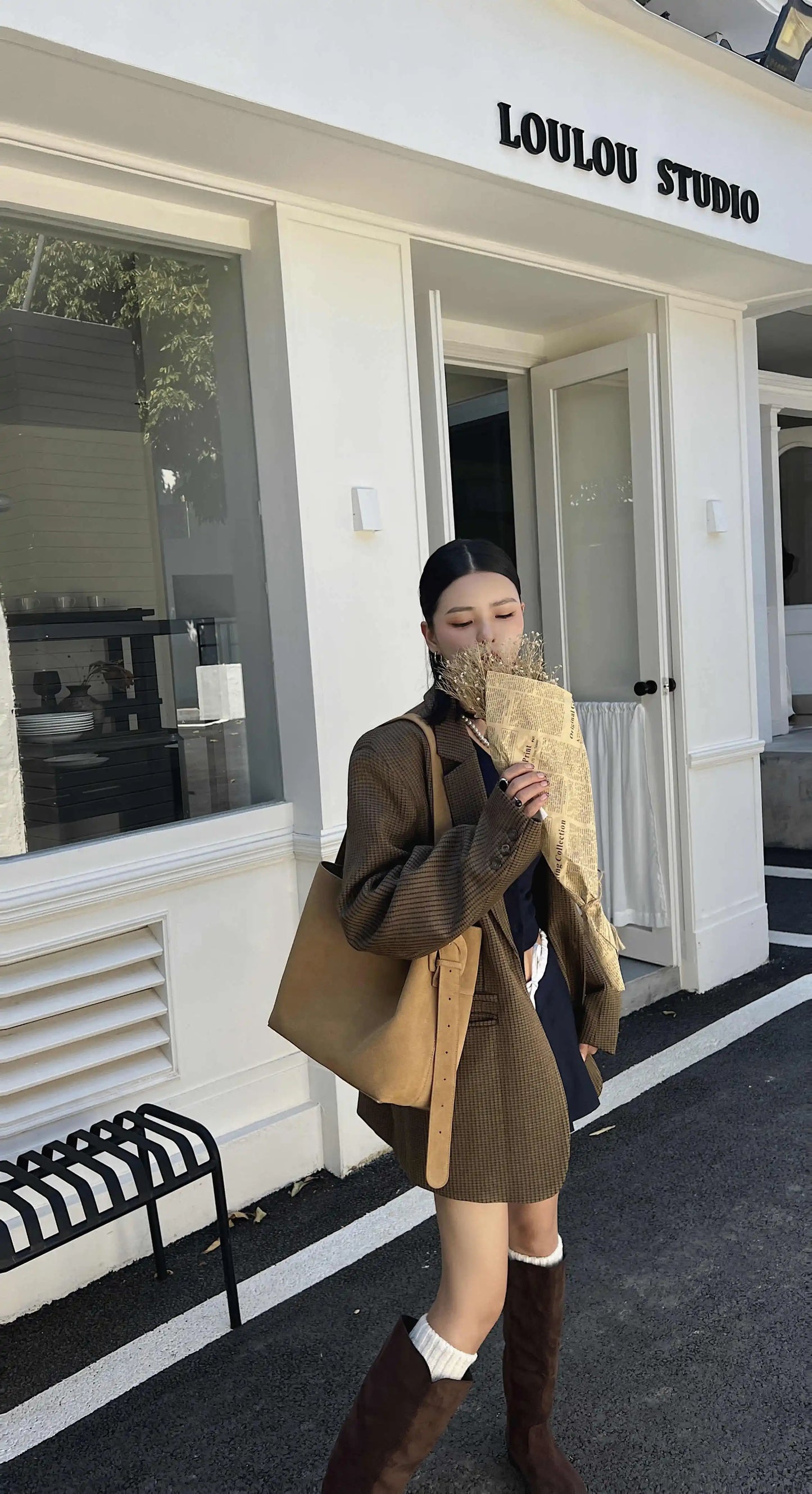 Motingsome Oversize Women Bag Luxury Suede Leather Winter Bags Frosted Cow Skin Handbag and Purses Retro Lady Tote 2024 New