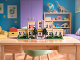 Springfield Elementary School House Modular Buildings Blocks City Apartment Architecture Brick Model Kit Adult DIY Gift 3500PCS