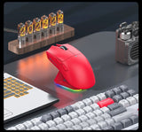Attack Shark X11 PAW3311 Wireless Bluetooth Mouse, 2.4G 400IPS RGB PC Gaming Mouse